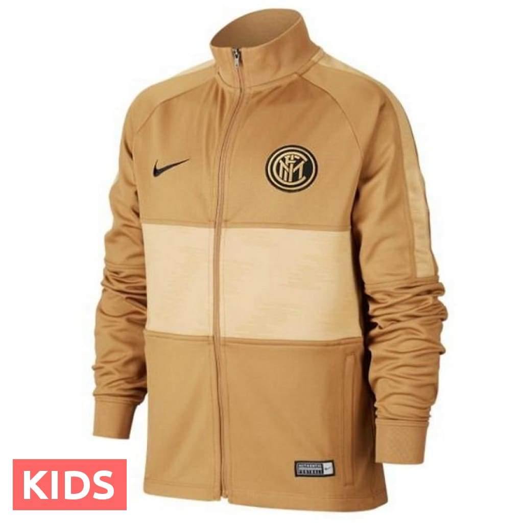 Kids - Inter Milan presentation soccer tracksuit 2020 - Nike-2