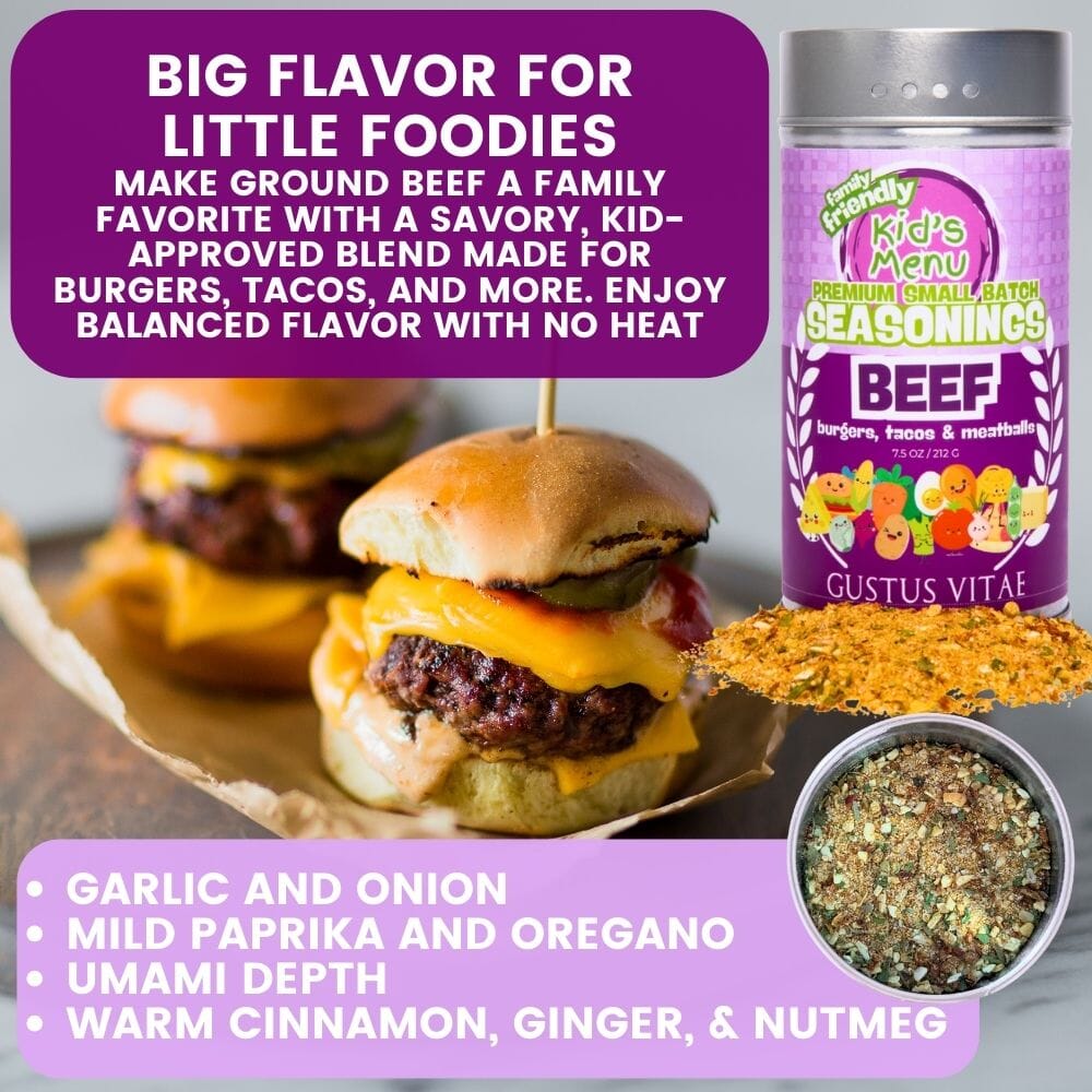 Kid's Menu Deluxe Seasoning Collection | Set of 6 XL Tins-4