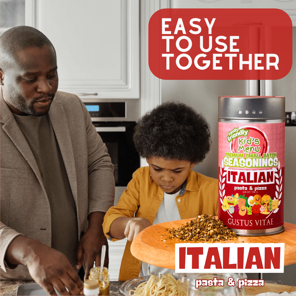 Kid’s Menu: Italian: Pasta & Pizza Seasoning-4