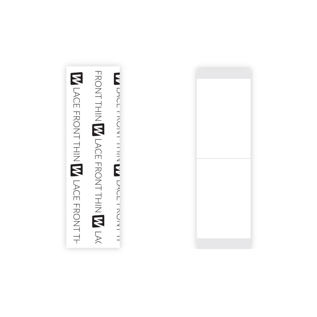 Lace Front (Thin) Support Tape STRAIGHT STRIPS by Walker Tape