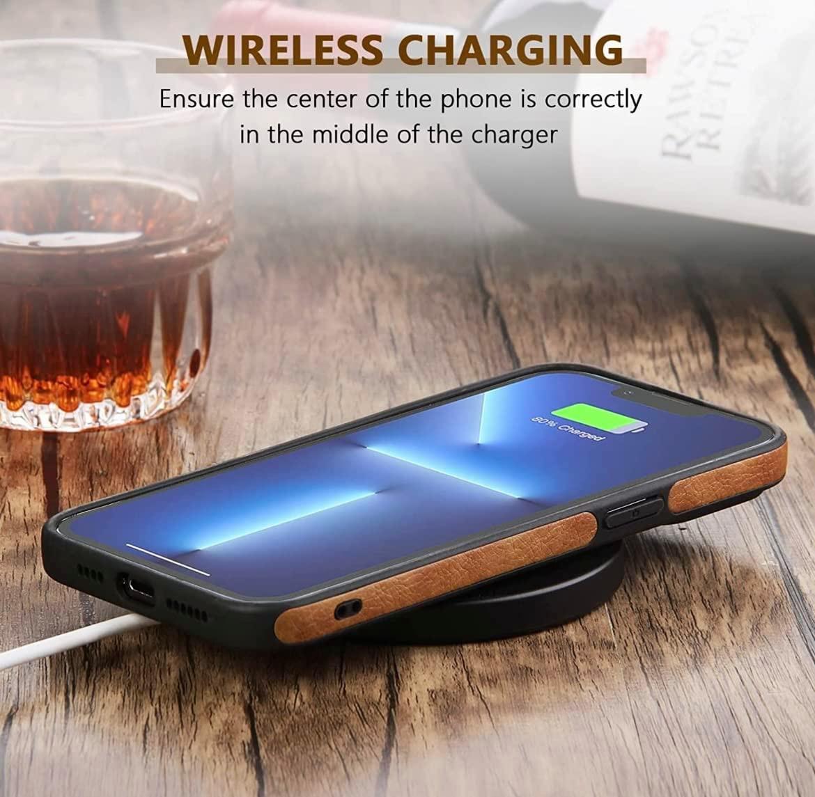 Leather Case Thin Flexible Soft Grip Luxury PU Leather Cover for Men Durable Anti-Scratch Full Phone Cases For iPhone 14 Pro Max 14 Plus Case Slim PU Leather Soft Shockproof Back Cover for iPhone 14 Pro