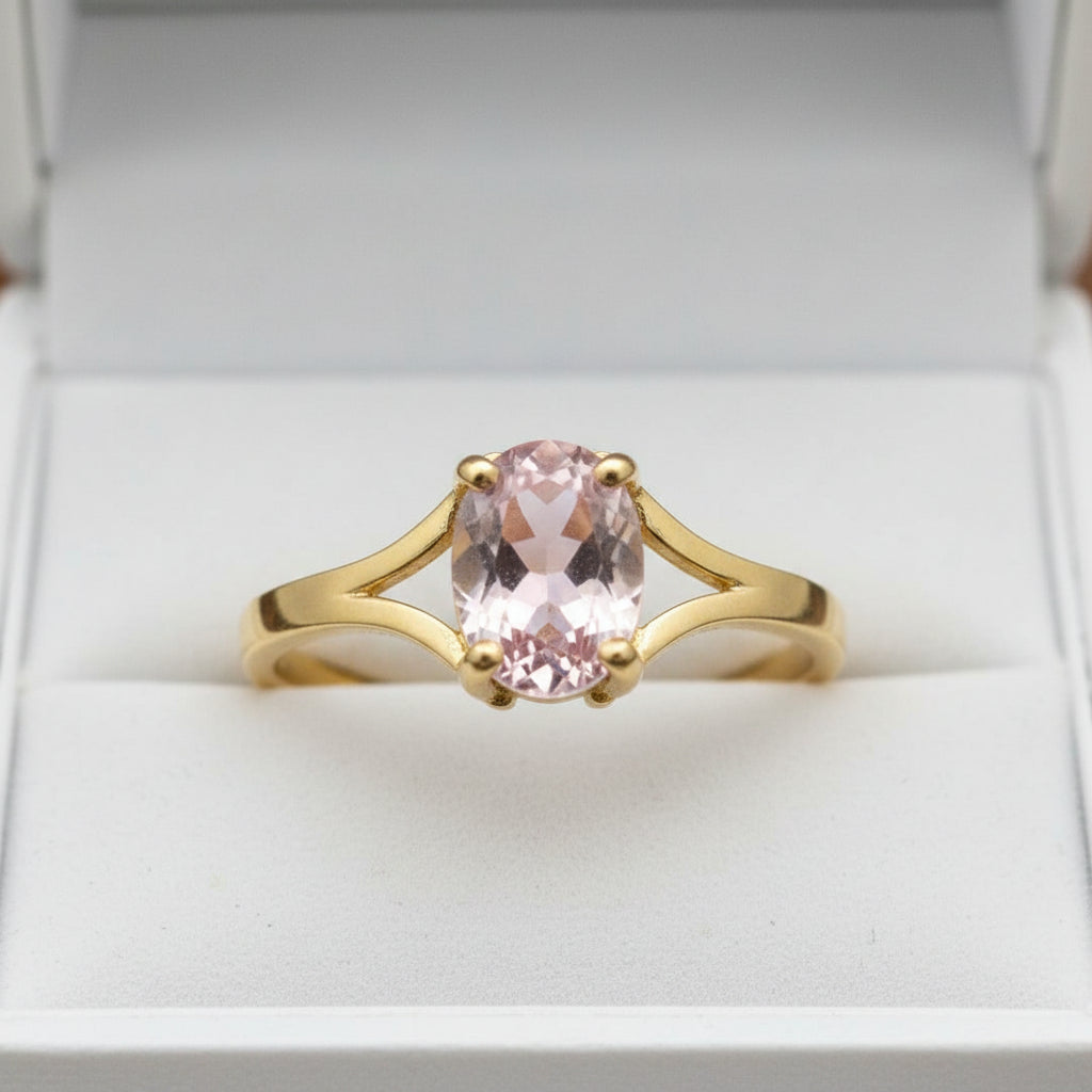 "Eternity" Oval Cremation Ring 6x4mm