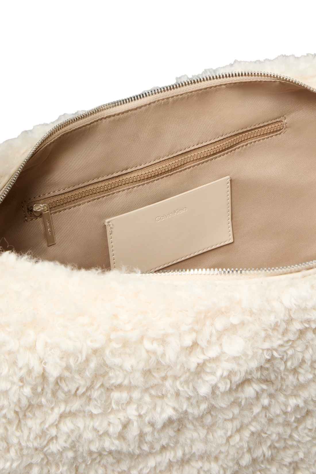 CALVIN KLEIN JEANS - Women's large sherpa bag-4
