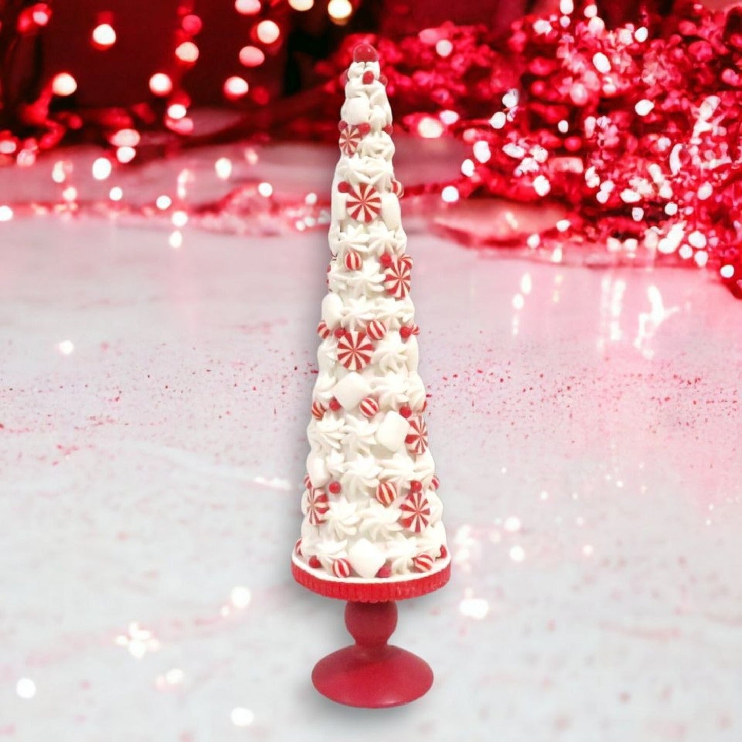 Candy Towne 16-Inch Candy Tree On Red Base-0