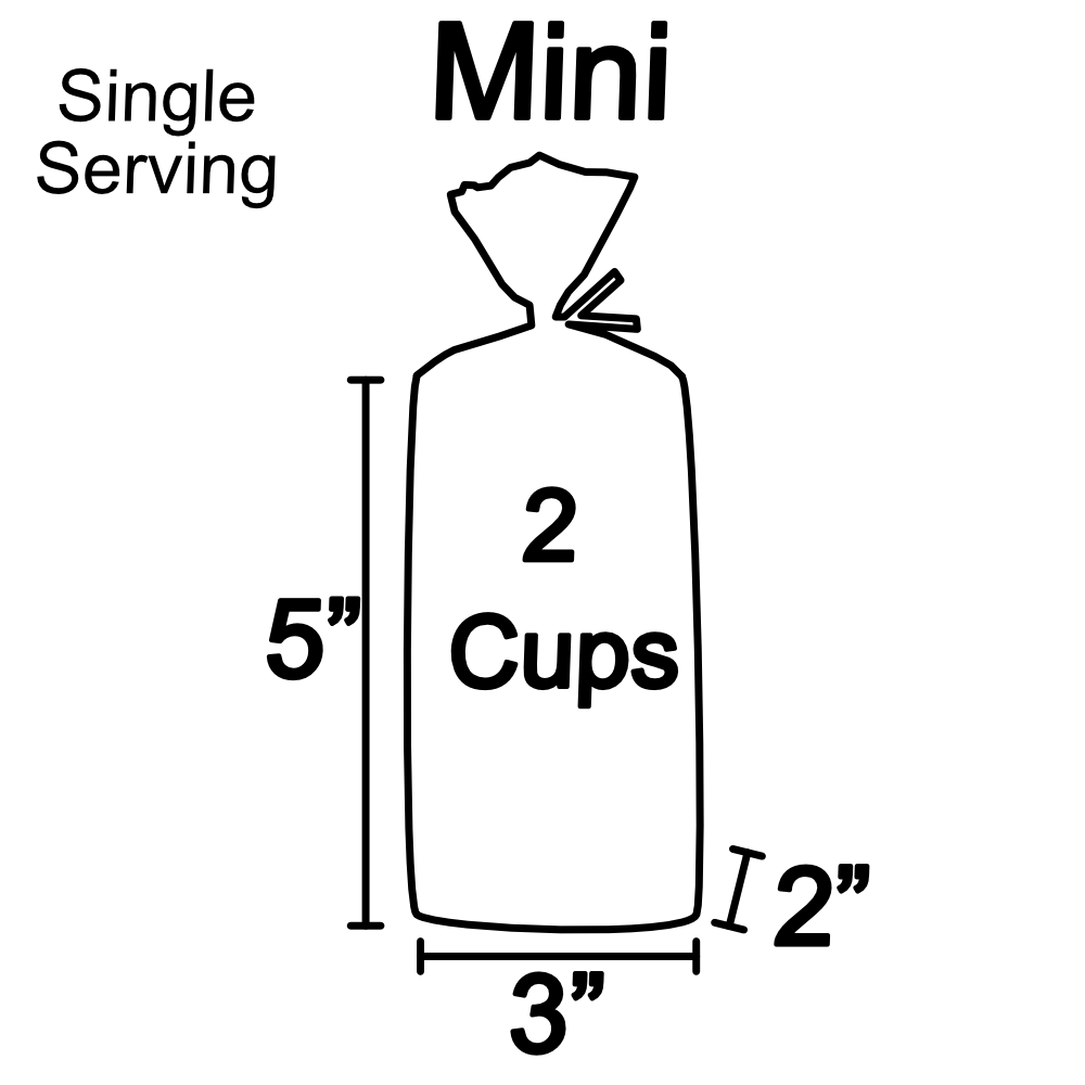 Mini Bag Custom Party 🥳 Favors (2 Cups) Gourmet Popcorn