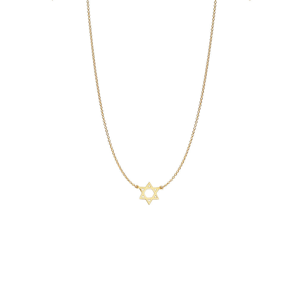 Mini Star of David Necklace