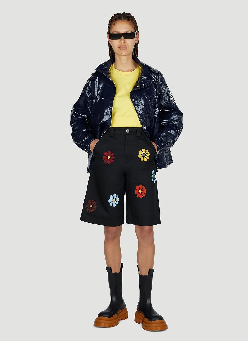 1 Moncler Jw Anderson Men Floral Bermuda Shorts