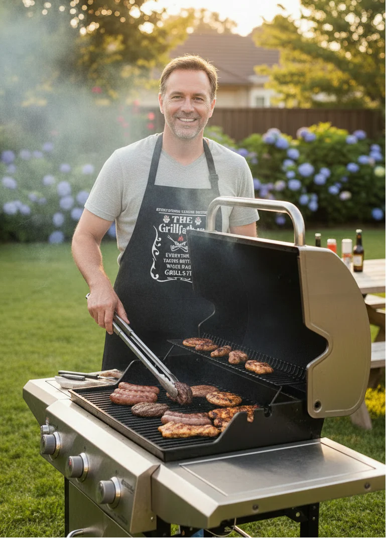 Gifts for Dad from Daughter Son Personalized Dad Christmas Gifts Grilling Platter Apron Gift Funny Dad
