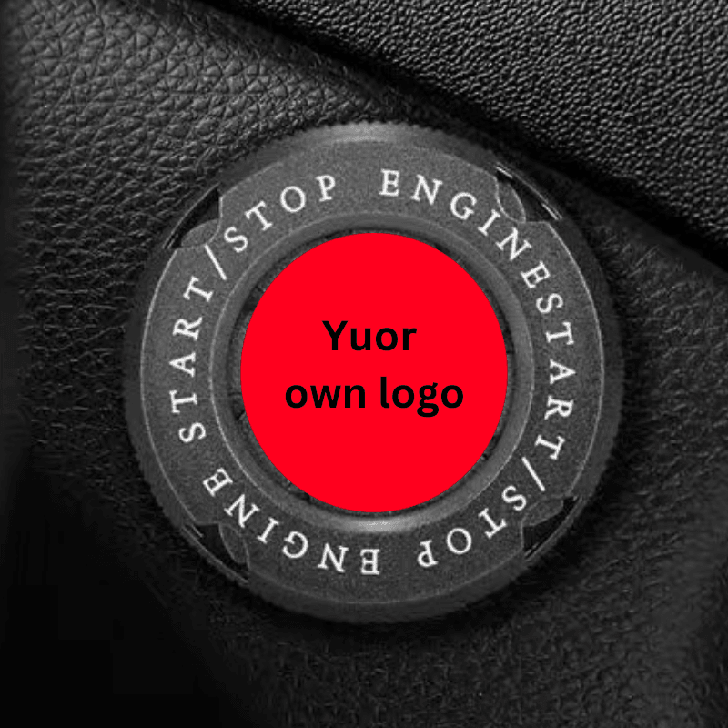 Motorcycle Igniter Cover- Central Logo Customizable