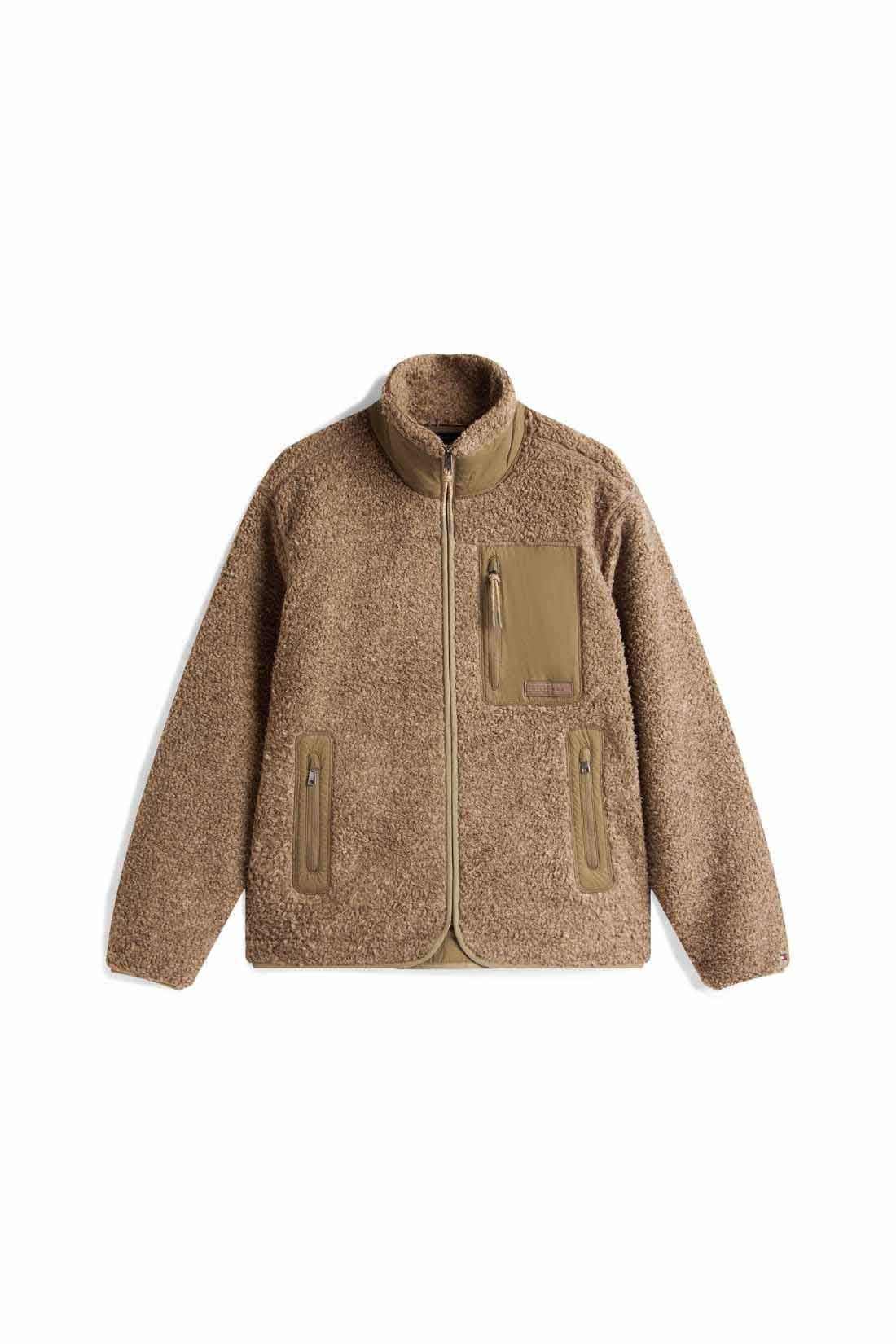 TOMMY HILFIGER - Men's fleece with nylon details-4