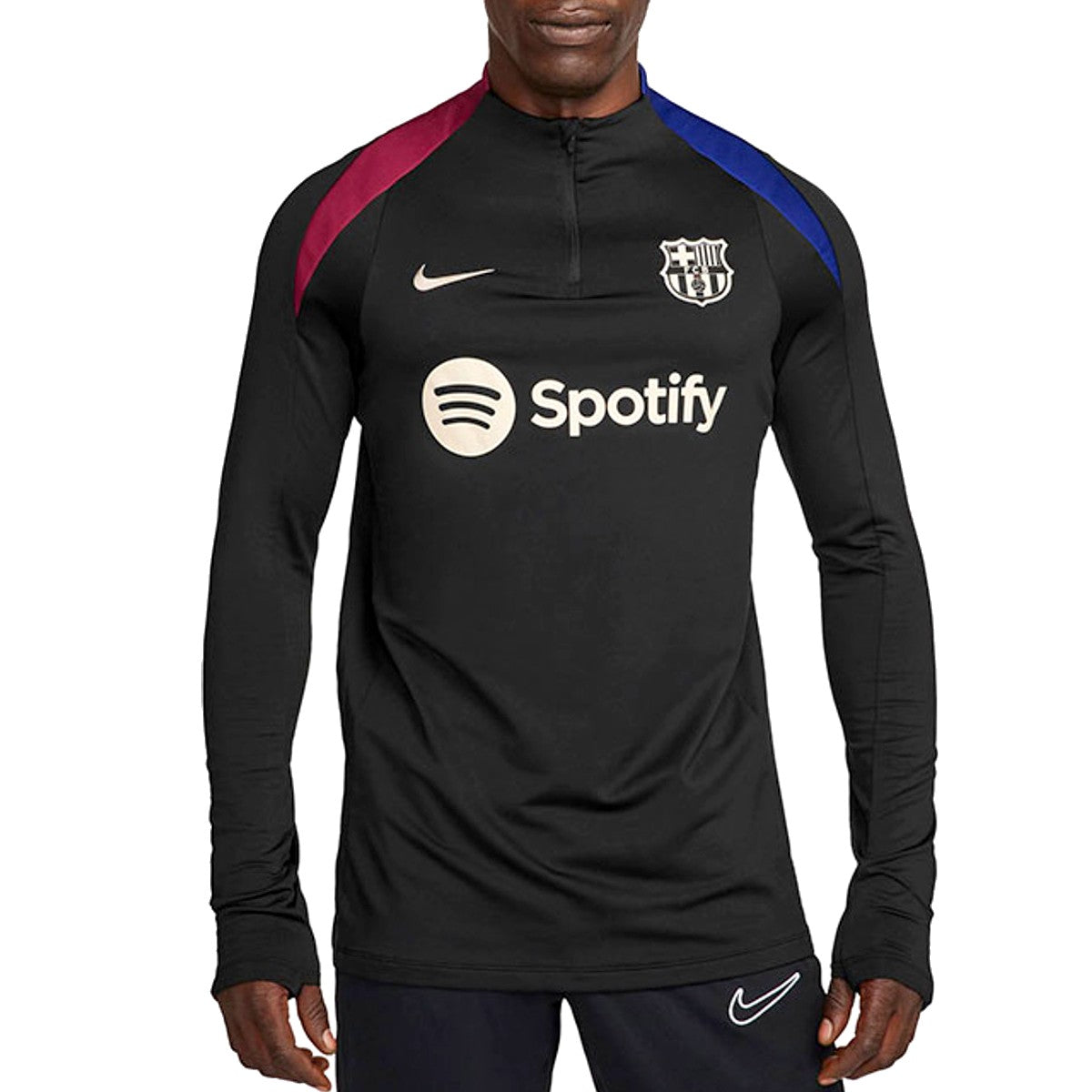 FC Barcelona black training technical soccer tracksuit 2024/25 - Nike