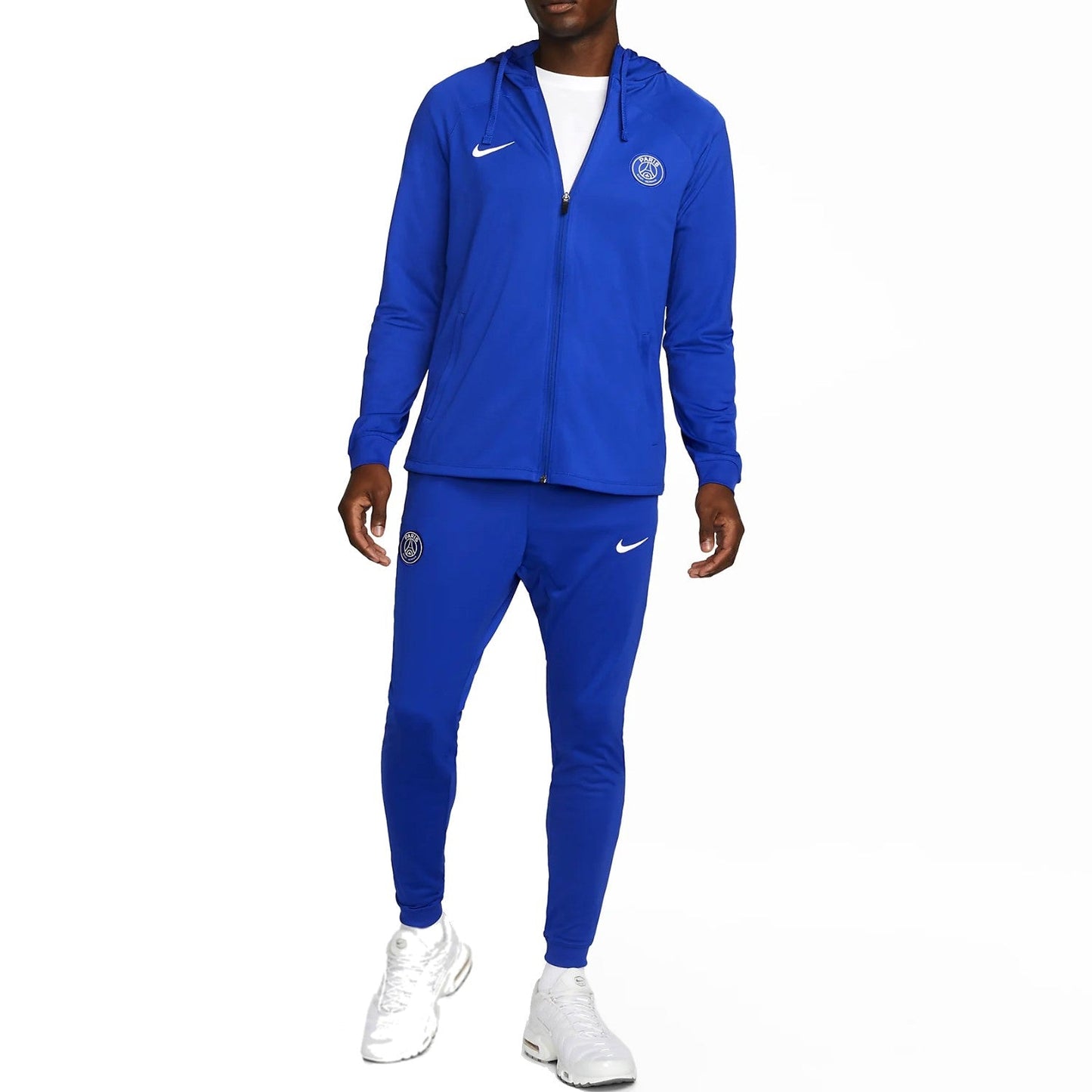 PSG blue training presentation hooded tracksuit 2022/23 - Nike-4
