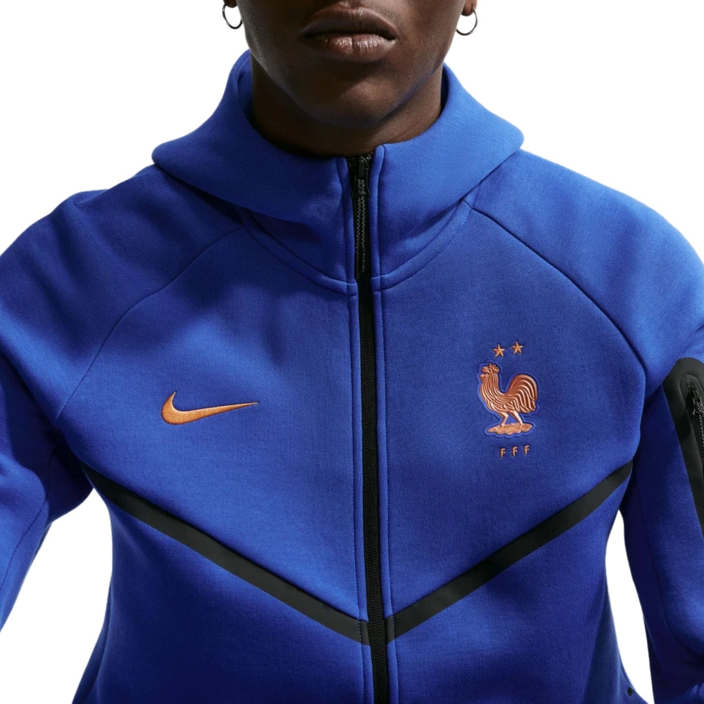 France Tech Fleece presentation soccer tracksuit 2026/27 - Nike-4