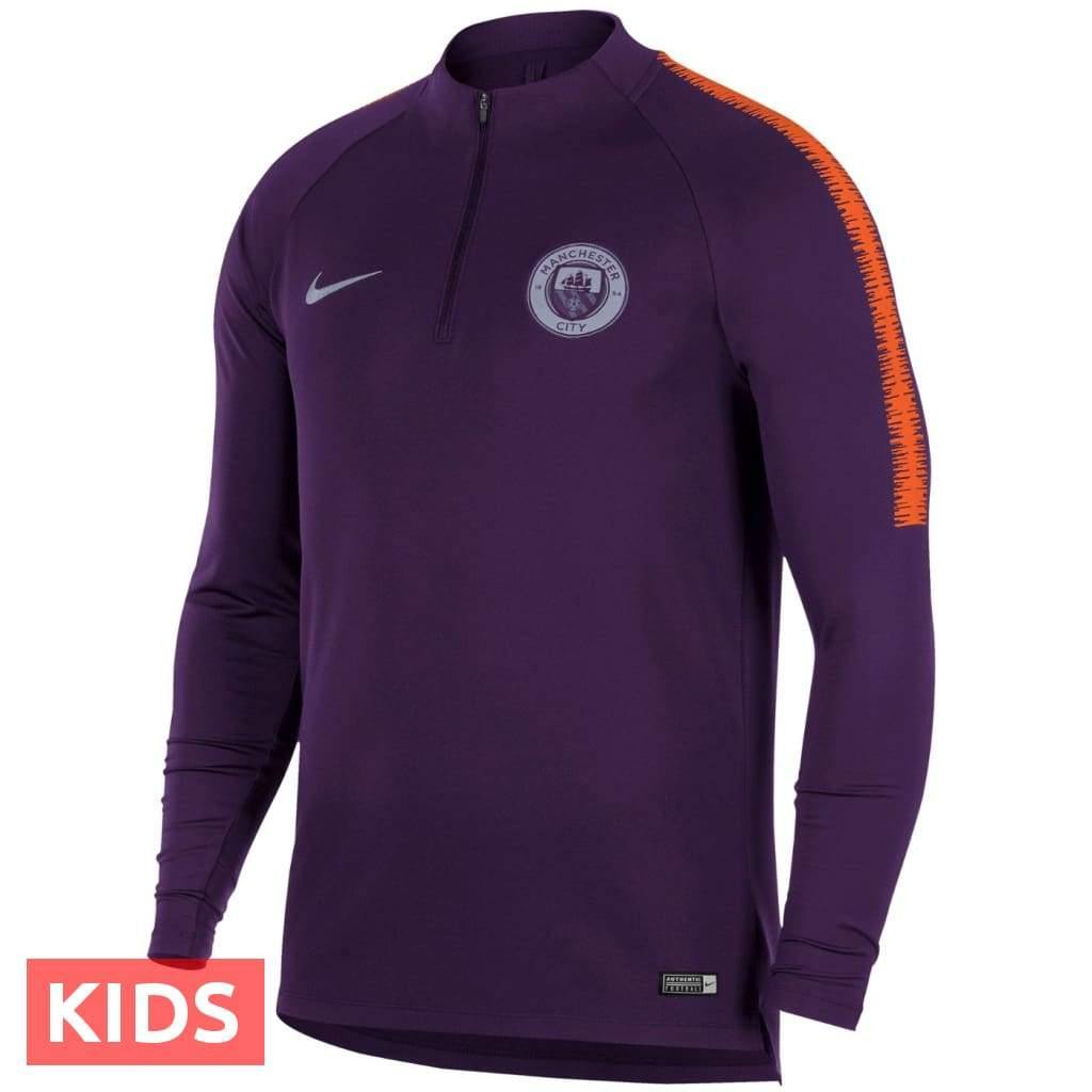 Kids - Manchester City UCL training technical soccer tracksuit 2018/19 - Nike-4