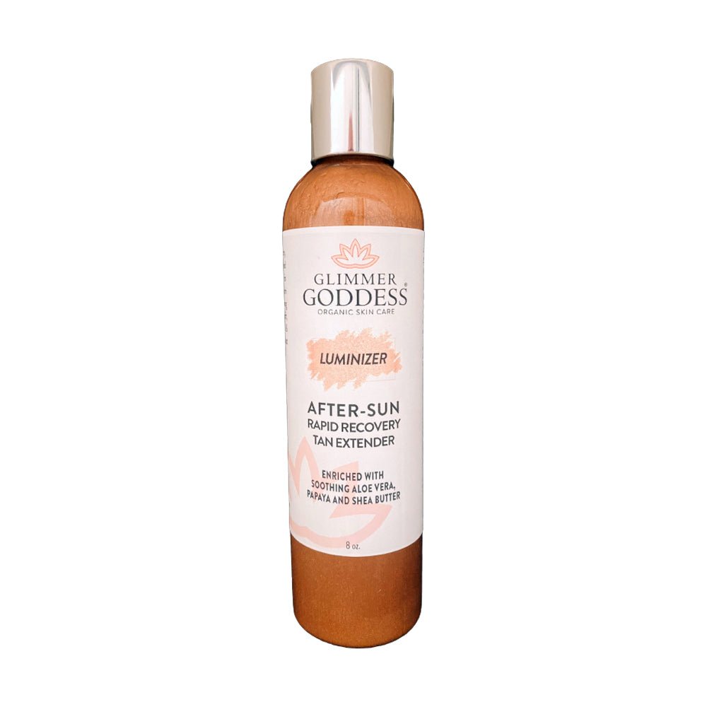 Organic After Sun Lotion & Tan Extender – Luminizing Shimmer