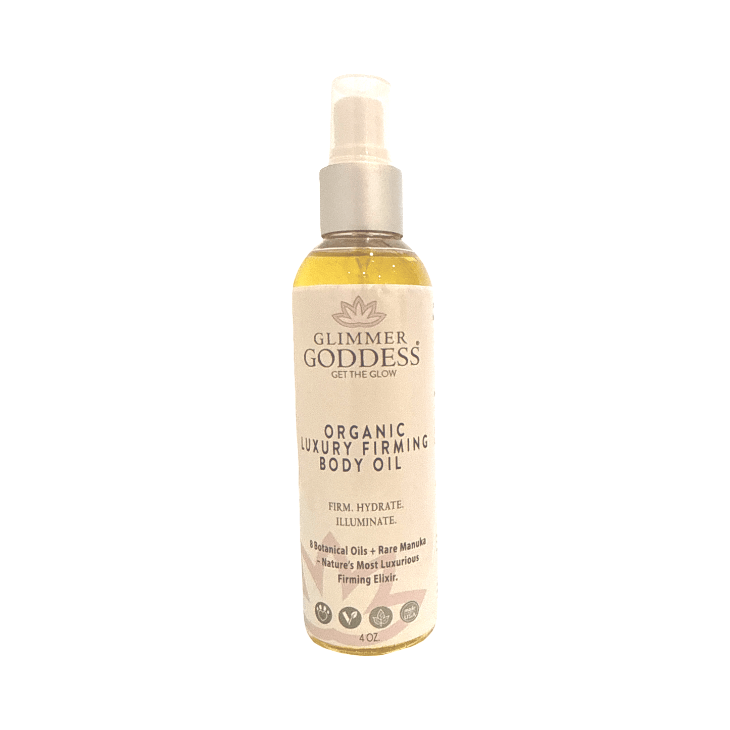 Organic Luxury Firming Body Oil – Anti-Aging Treatment
