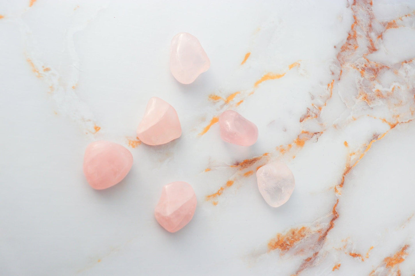 Rolled Rose Quartz Stone-4