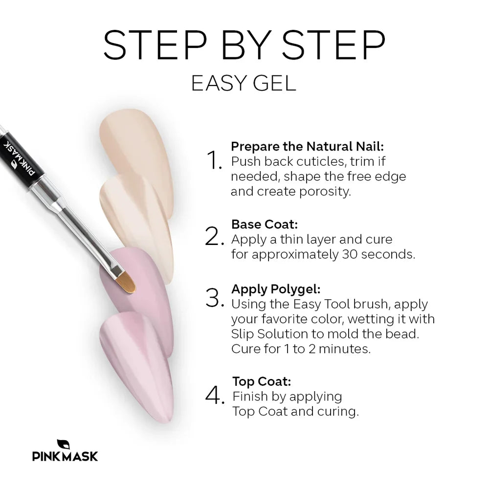 Pink Mask - Easy Gel White, 30g / 60g