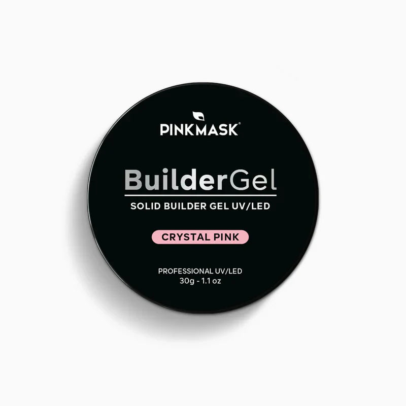 Pink Mask - Solid Builder Gel Crystal Pink-3