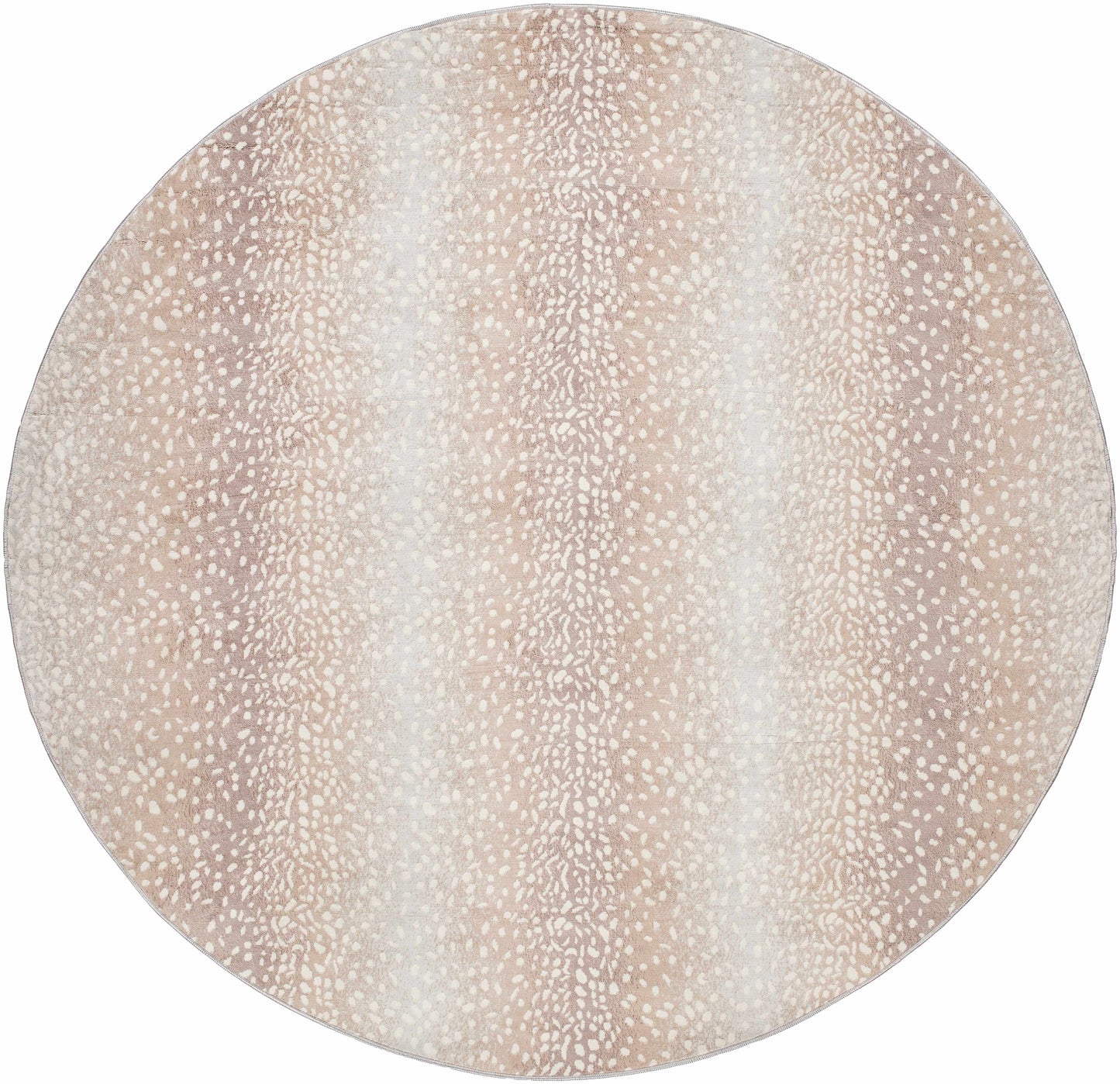 Pointblank Tan Leopard Print Rug-8
