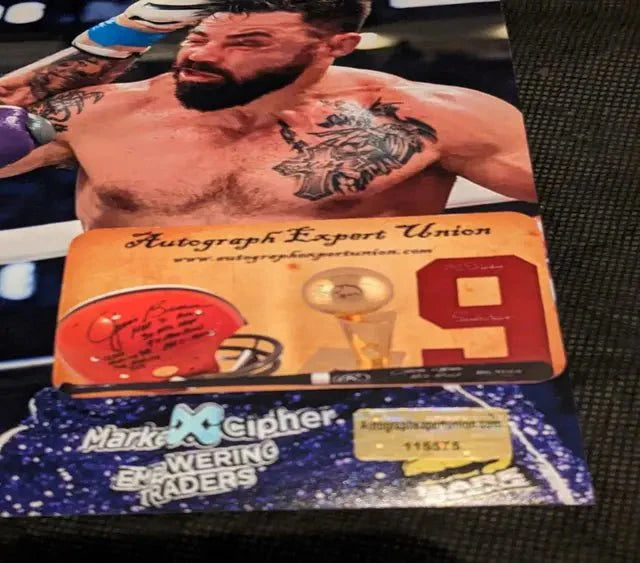 Jake Paul Auto Signed 8x10 Photo with COA 🥊 Paul - Platinum Mike Perry fight