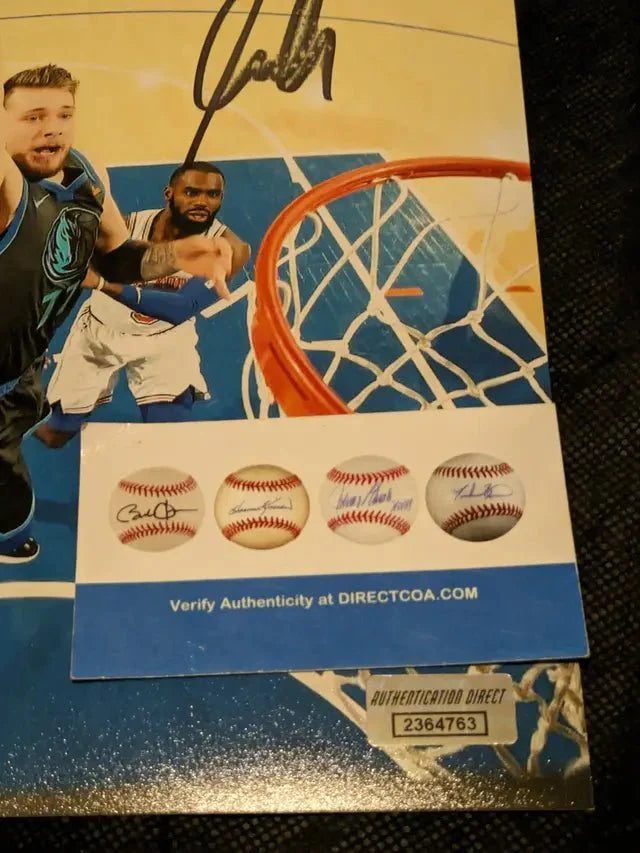 Luka Doncic autographed 8x10 photo with COA 🔥