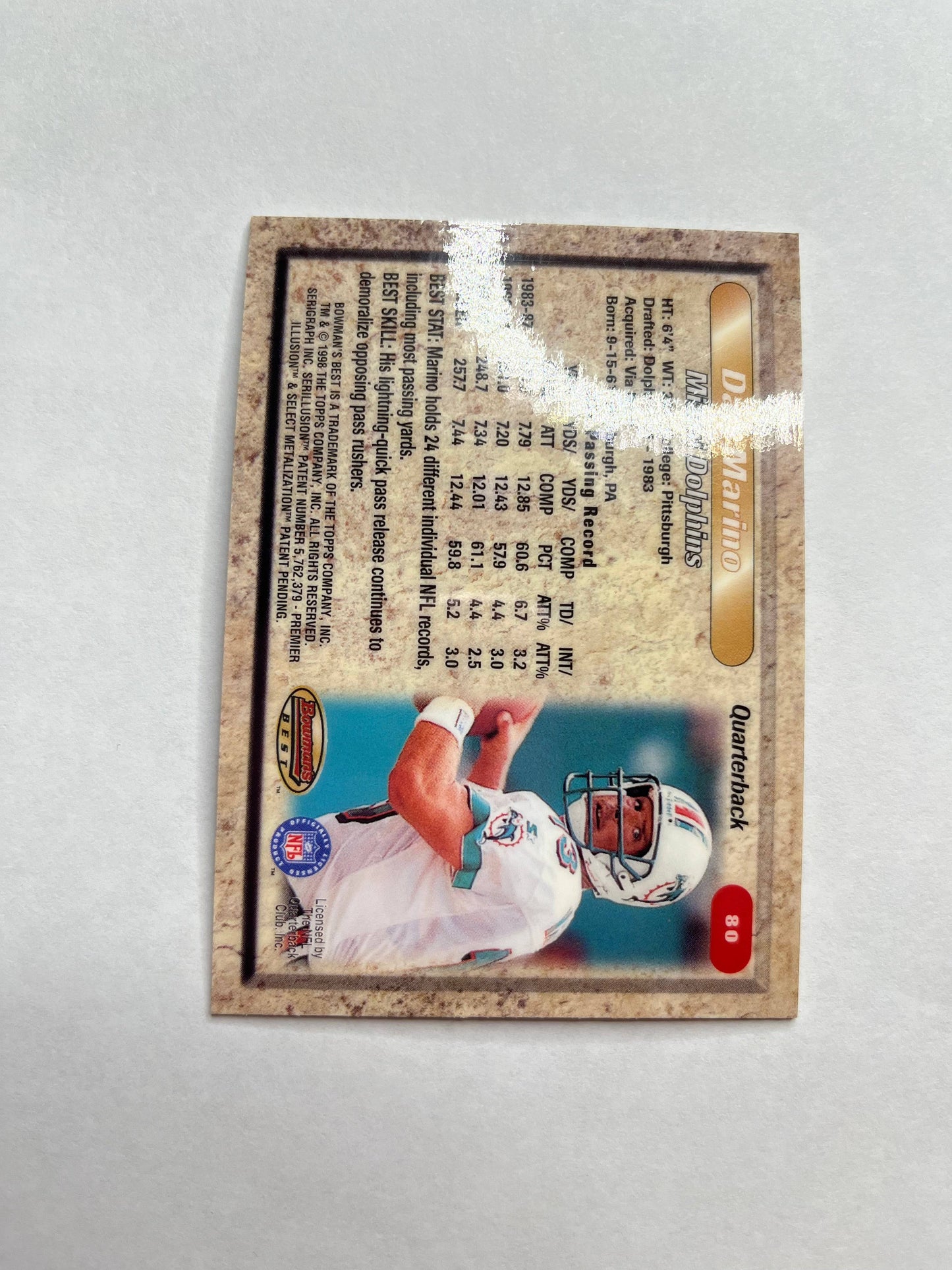 Dan Marino Card