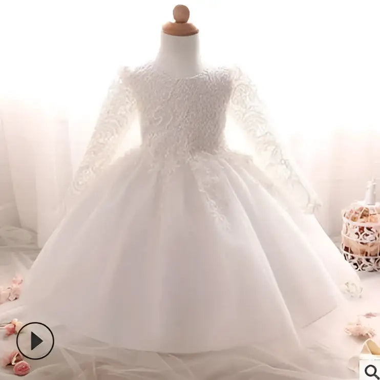 Purple Lace Girls Dress Rose Wedding Dress Skirt