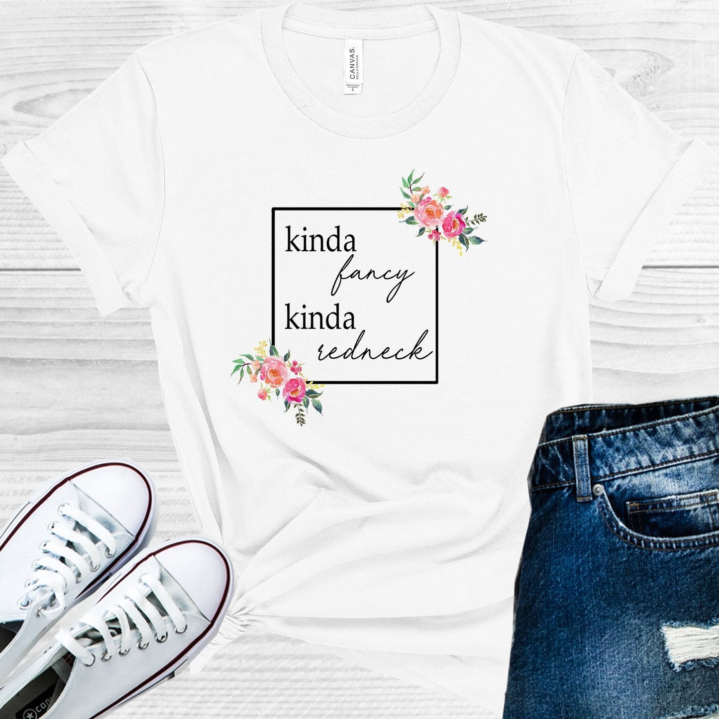Kinda Fancy Kinda Redneck Graphic Tee