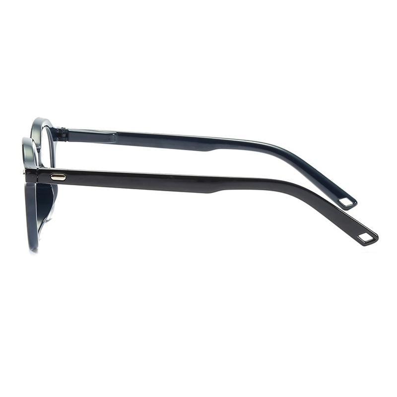 Retro Reading Eyeglasses Men Women HD Round Frame Reading Glasses Presbyopia Eyewear With Spring Hinge Vintage Round Frame Eyeglasses For Men Women Diopter +1 1.5 2 2.5 3 3.5