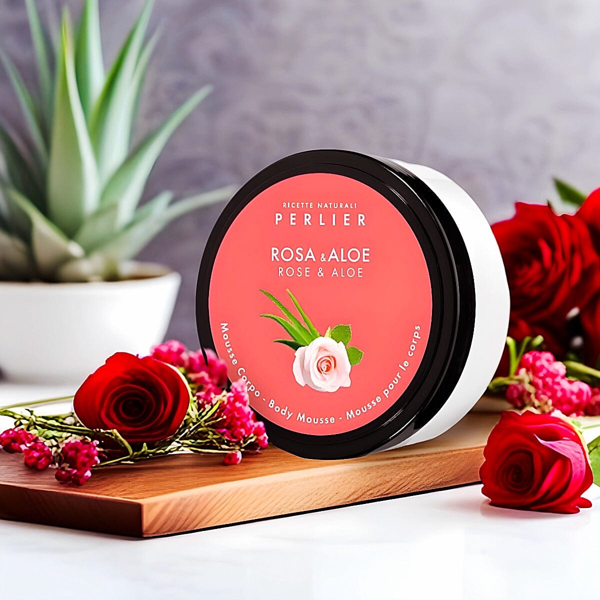 Rose + Aloe Body Mousse