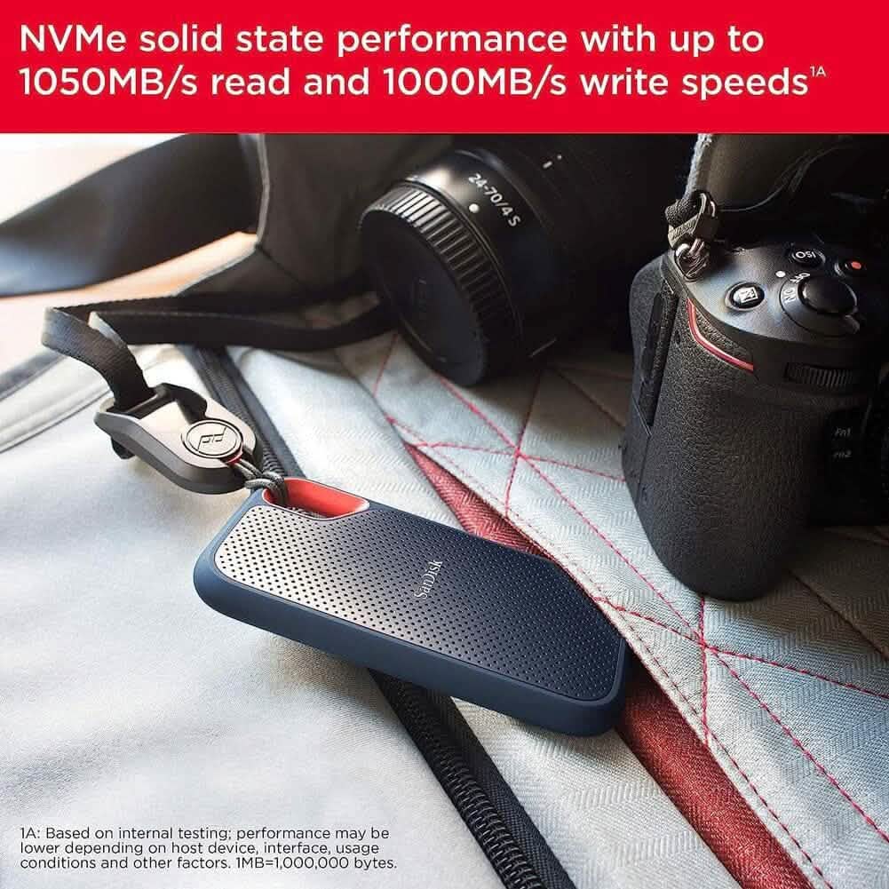 SanDisk 4TB Extreme Portable SSD (Refurbished)