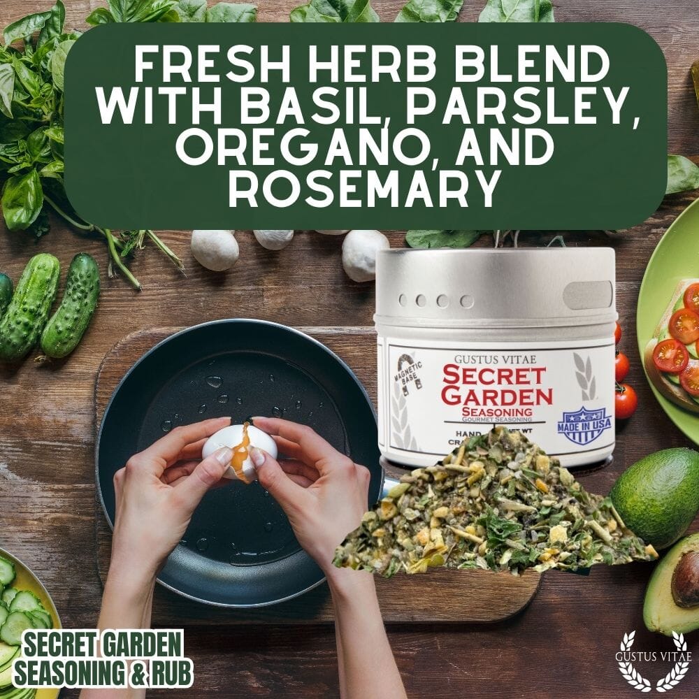 Secret Garden Seasoning & Rub | Gustus Vitae-4