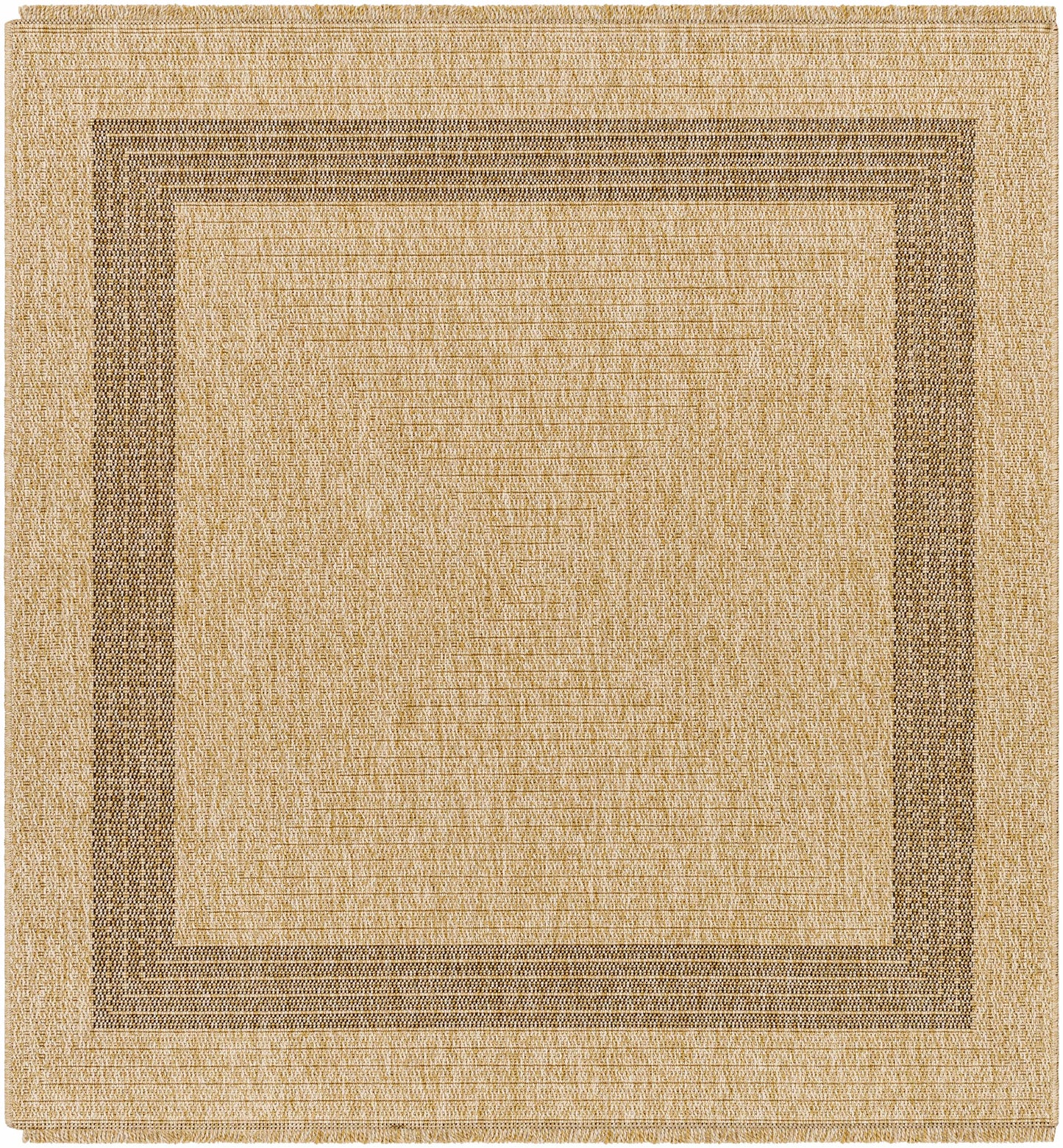 Andie Bordered Faux Jute Rug-2