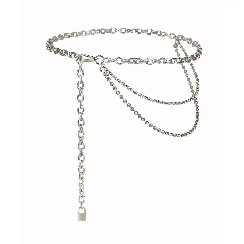 Silver Chain Belt Summer Body Jewelry