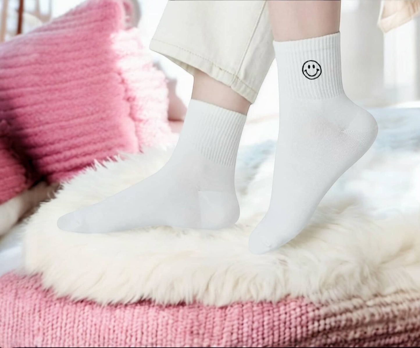 Happy Smile Socks for Everyday Comfort
