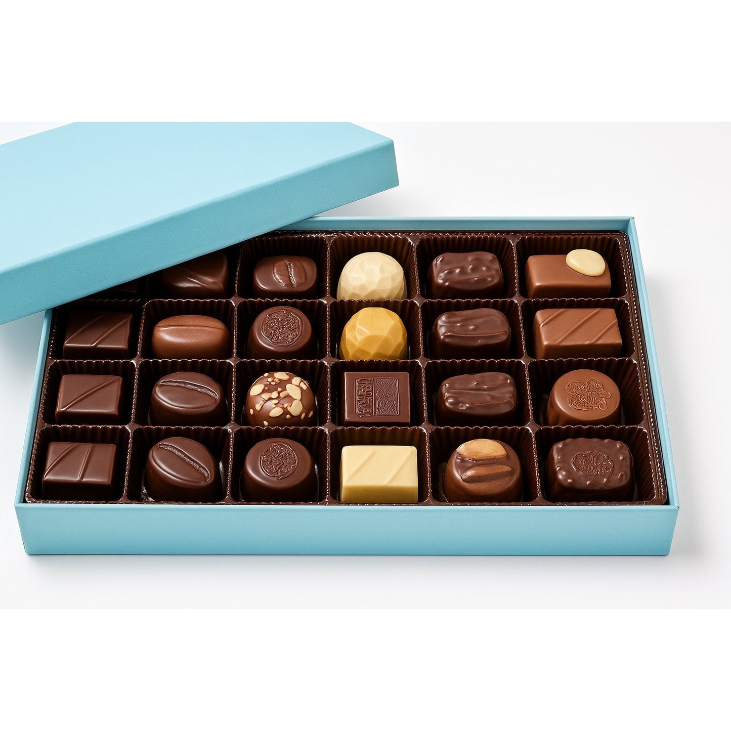 Andy Anand Sugar Free Chocolate Truffles Gift Box – 16 Pc Belgian Delight, 60% Chocolate (Cocoa Butter)
