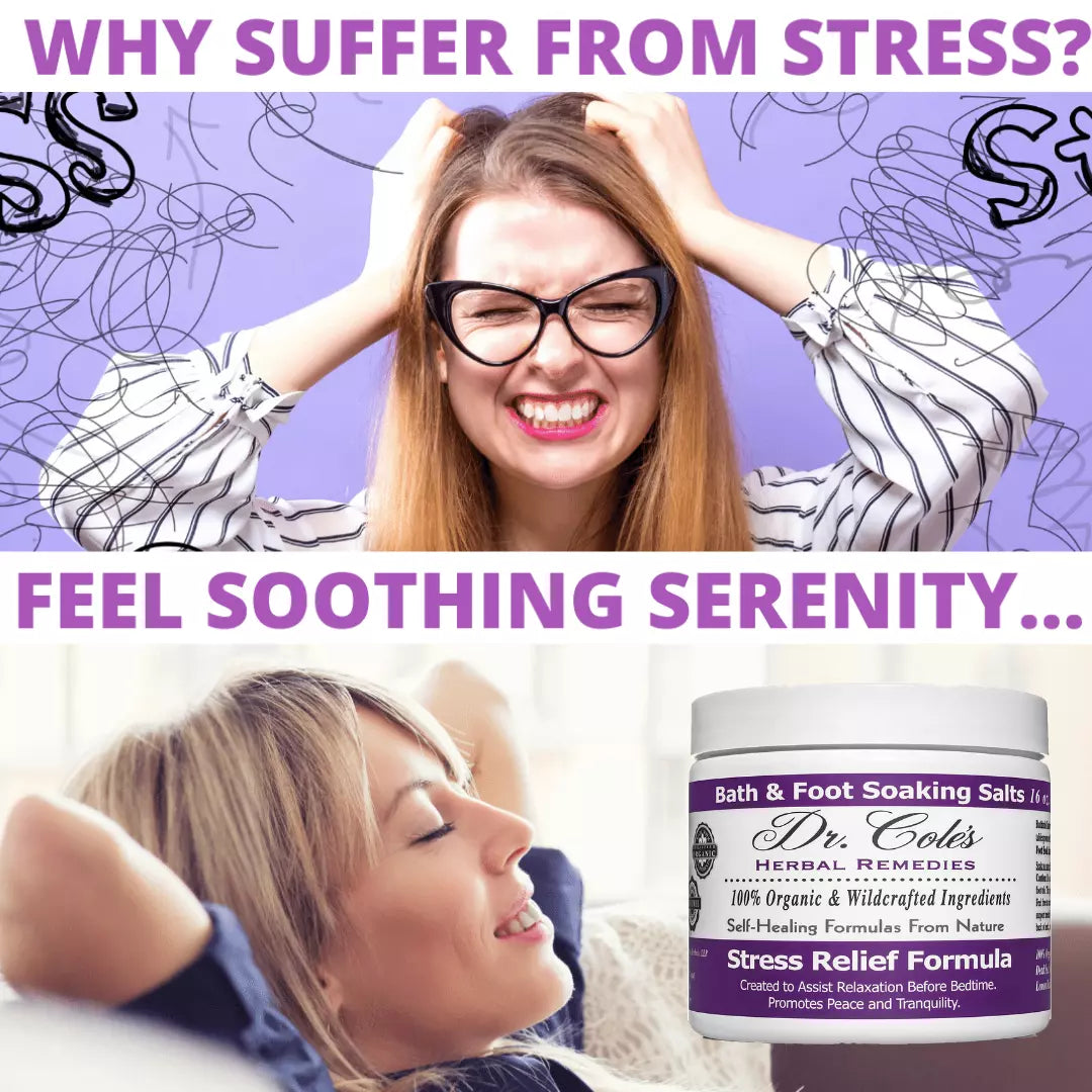 31 - Dr. Cole's Stress Relief Soaking Salts