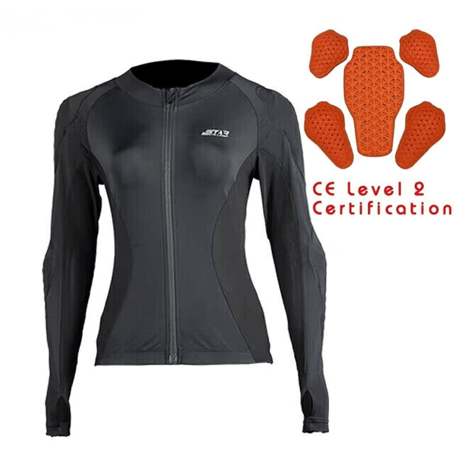 STAR FIELD KNIGHT™ Slim Fit Motorcycle Armor Jacket for women