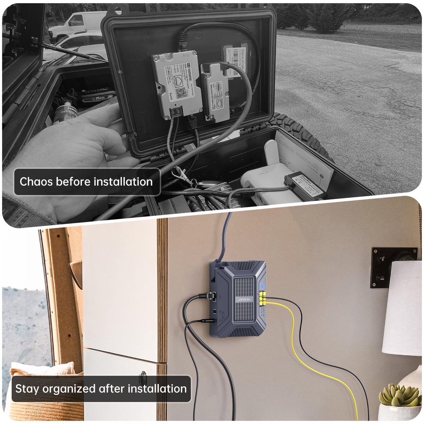Starlink Gen 2 POE Injector | 3-in-1 DC Power Converter