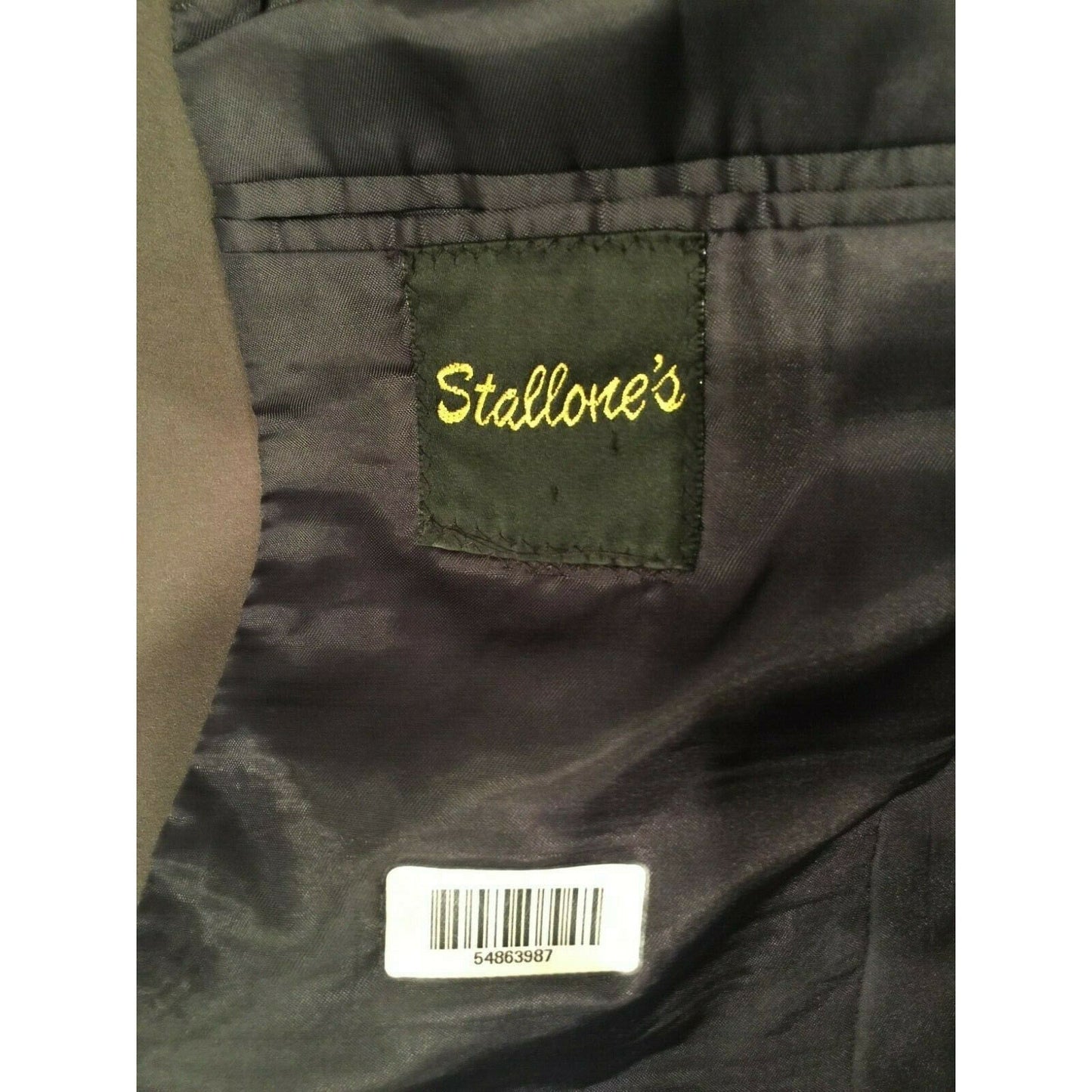 Chaps Ralph Lauren MISSING BUTTONS 40R GRAY Tuxedo Jacket Wedding Prom Costume