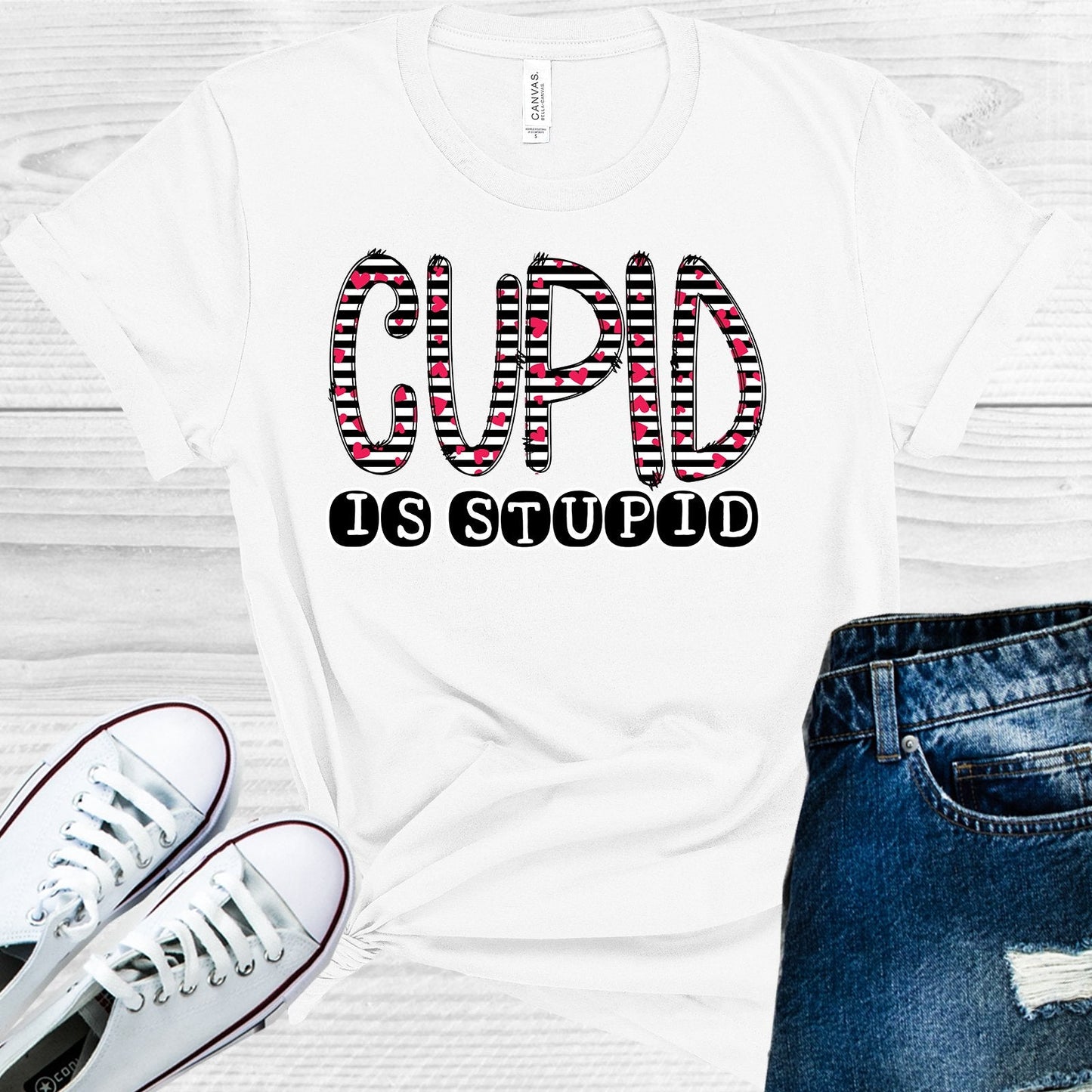 Cupid is Stupid Graphic Tee