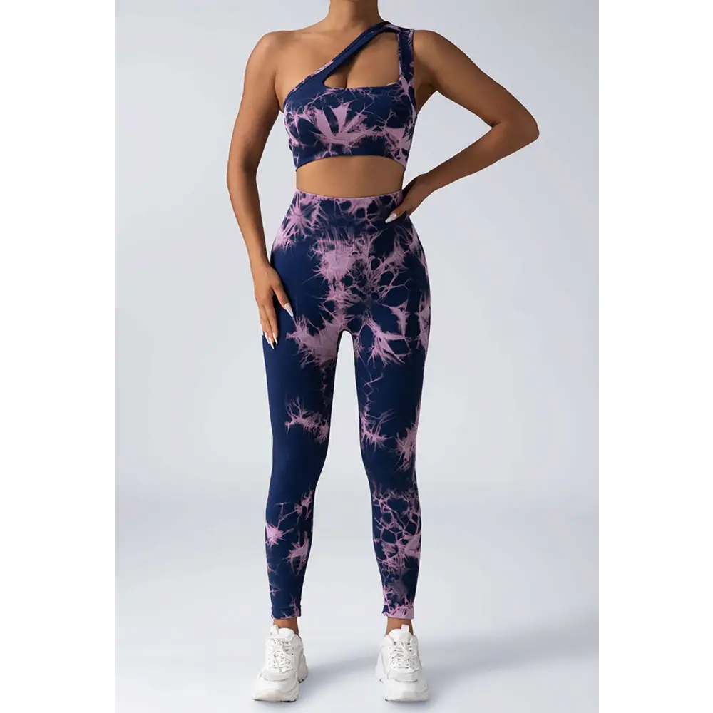 Tie Dye Women’s Scrunch Butt Yoga Set