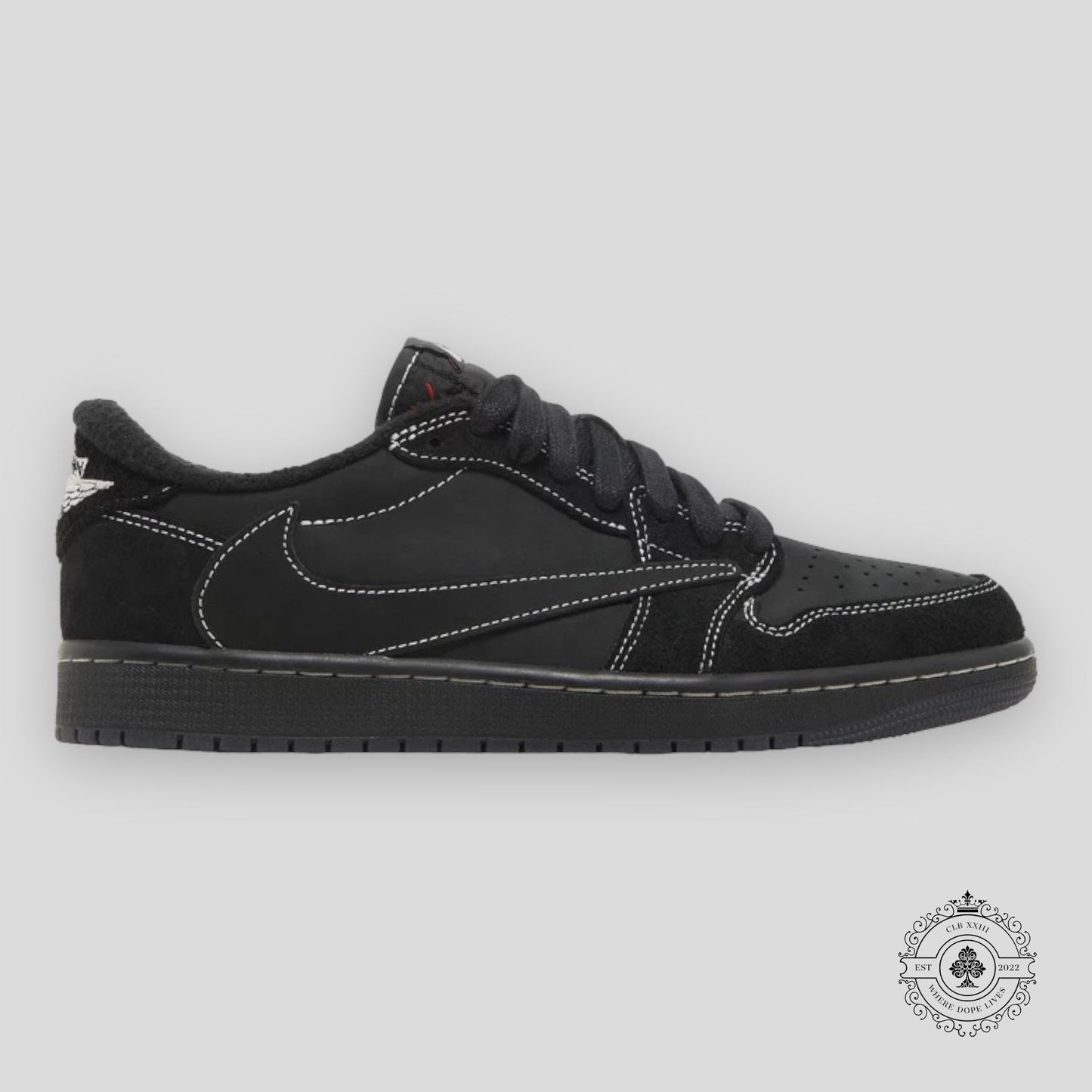 Air Jordan 1 Retro Low OG X Travis Scott Black Phantom