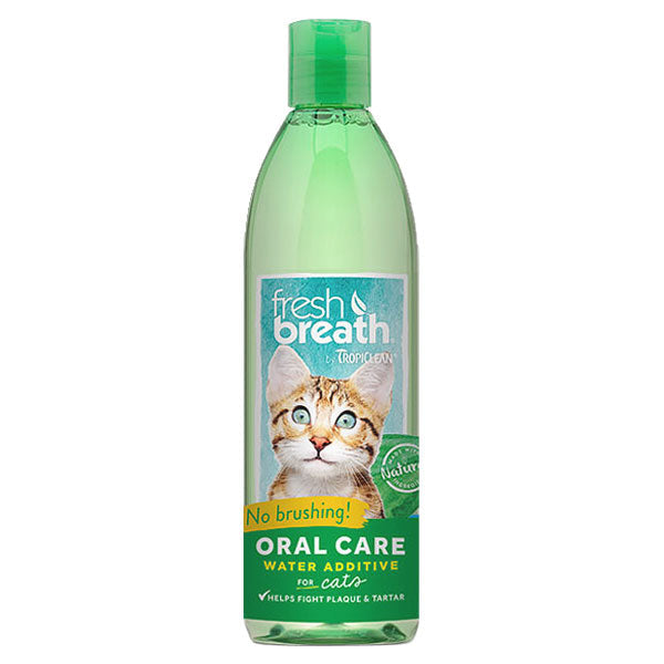 TropiClean Fresh Breath Oral Care Water Additive for Cats-0