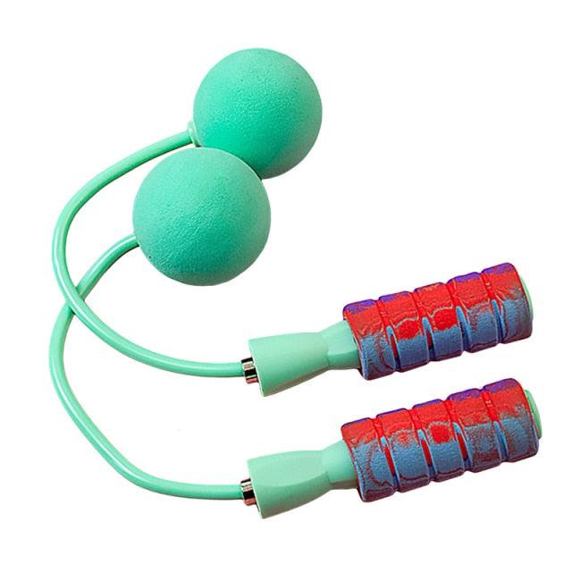 Unisex Fitness Jump Ropes With Counter Sports Fitness Adjustable Fast Speed Counting Jump Skip Rope Wire Calories Counting Cordless Rope Skipping For Adult Boys Girls