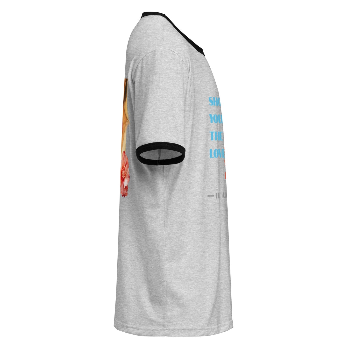 Love Yourself First Women’s Retro Ringer Crew NeckTee