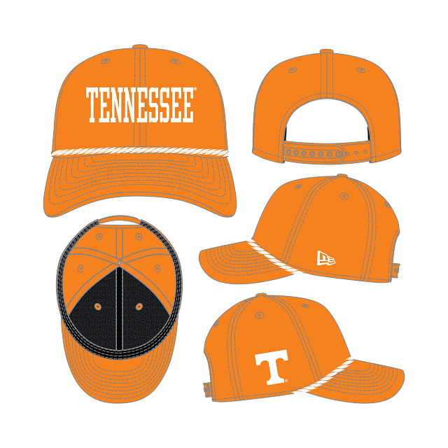 Tennessee Volunteers - 9Seventy Stretch Snap Hat, New Era