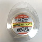 Walker 1522 Daily Wear White Liner Double Sided 1/2" x 3 Yards Tape Roll