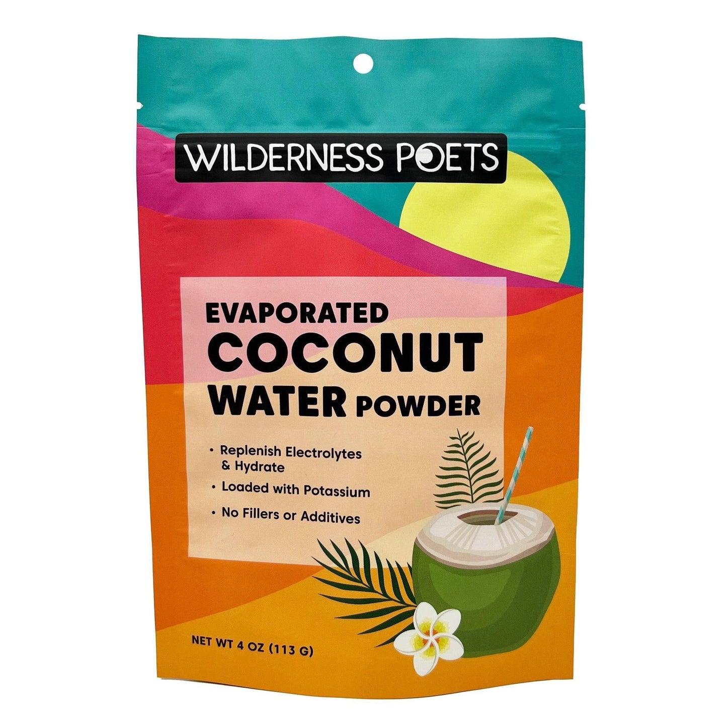Wilderness Poets - Evaporated Coconut Water Powder (4OZ)